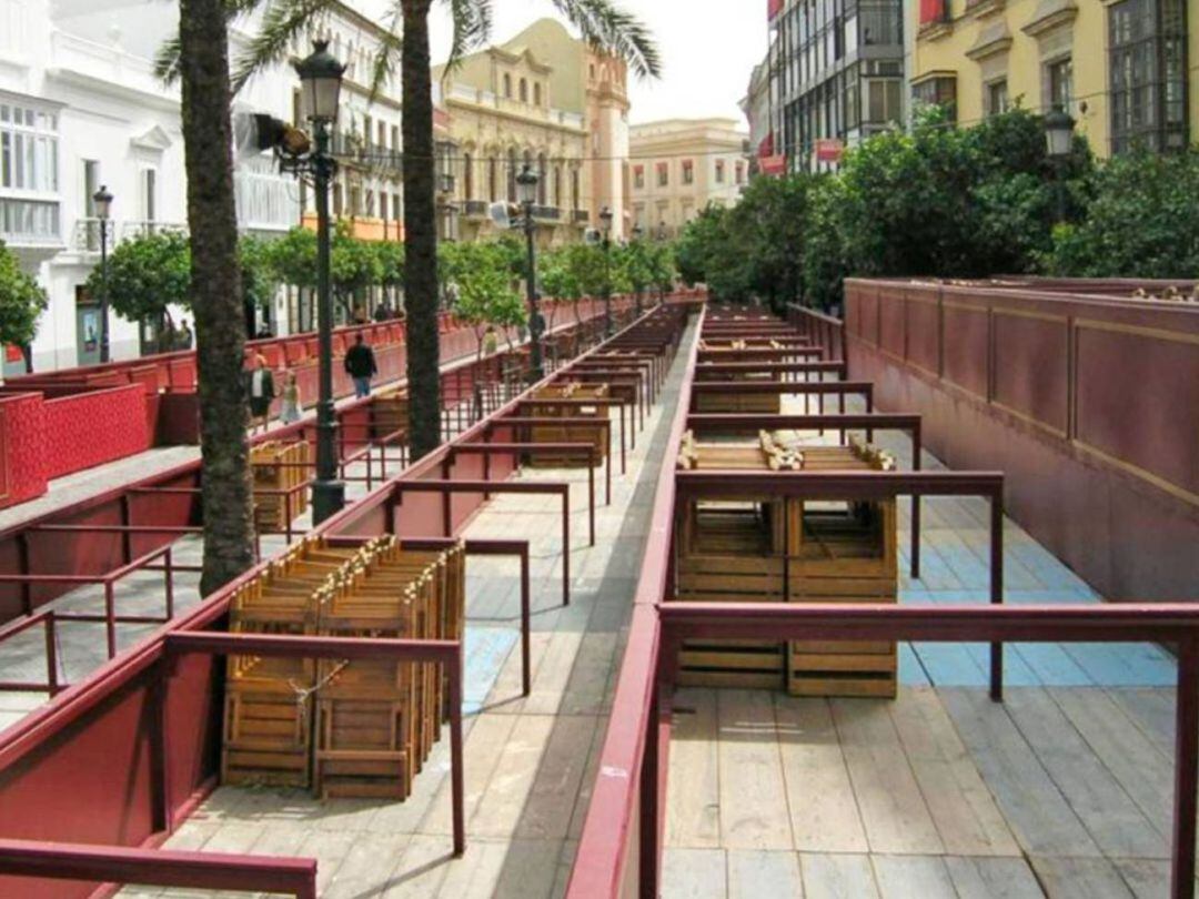 Palcos de la Semana Santa de Jerez