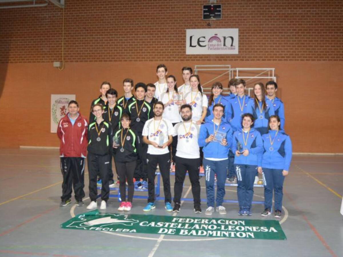 El Club Bádminton Soria revalida título en la Liga de Clubes de CyL