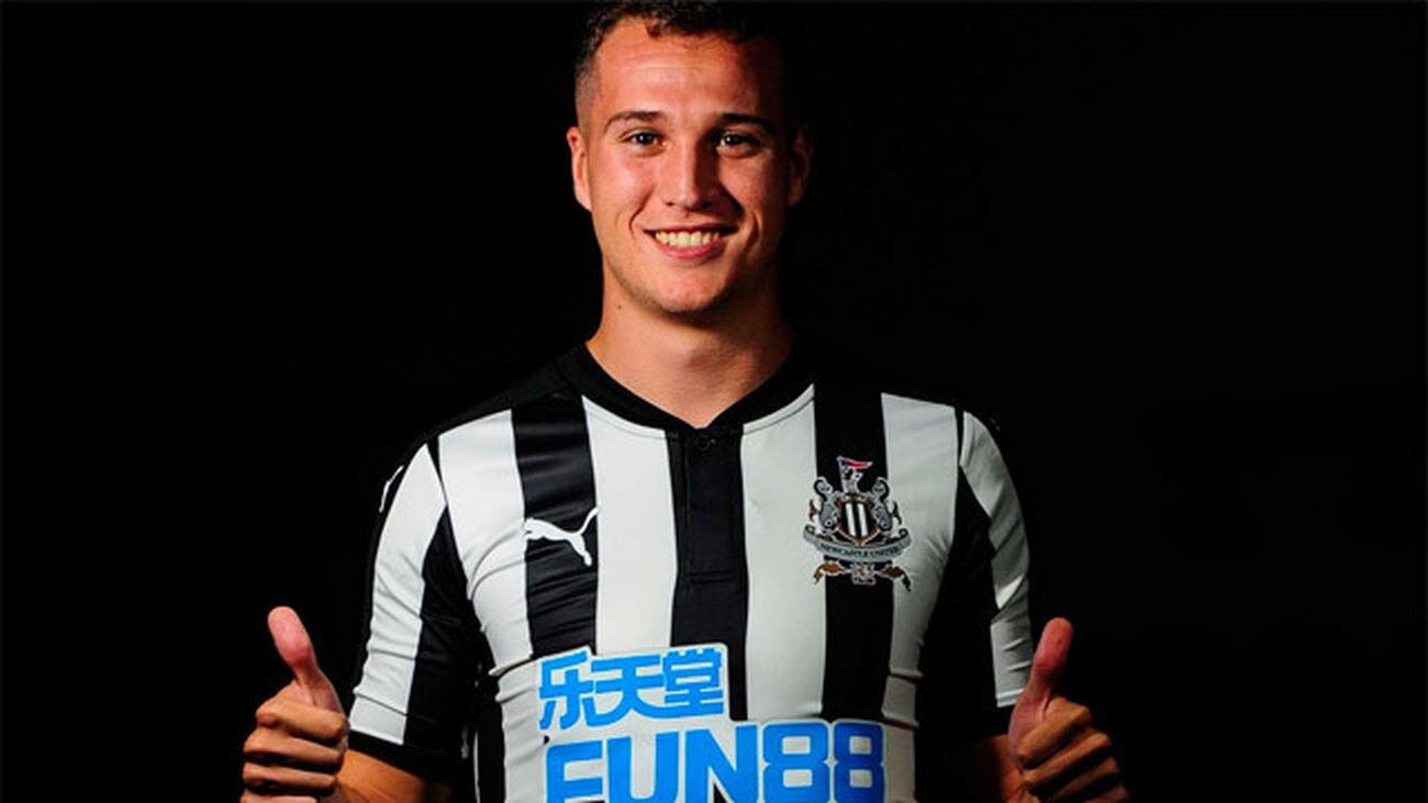 Javier Manquillo, jugador del Newcastle