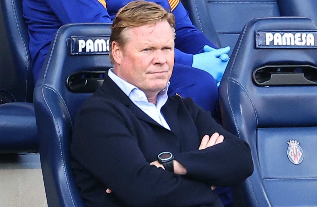 El técnico del FC Barcelona Ronald Koeman.