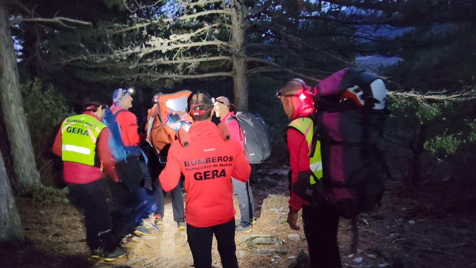 El operativo del GERA y el Summa 112 se prolongó seis horas debido al fuerte viento en la zona del Risco de la Vela