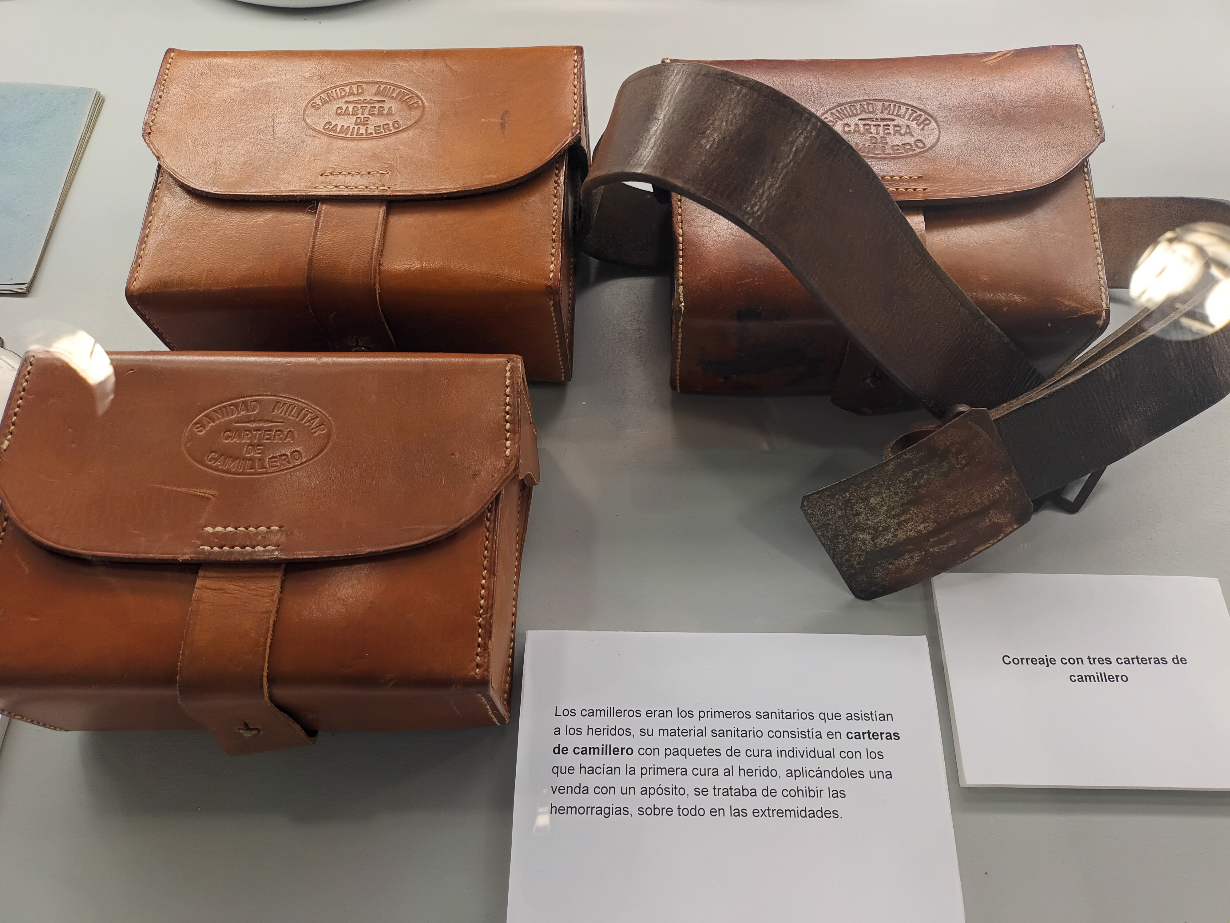 Objetos que se pueden ver en la exposición de Fidel Pagés cedidos por Luis Alfonso Arcarazo