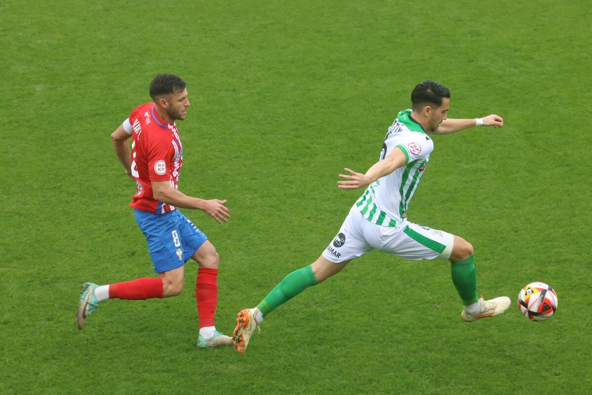 Un momento del partido