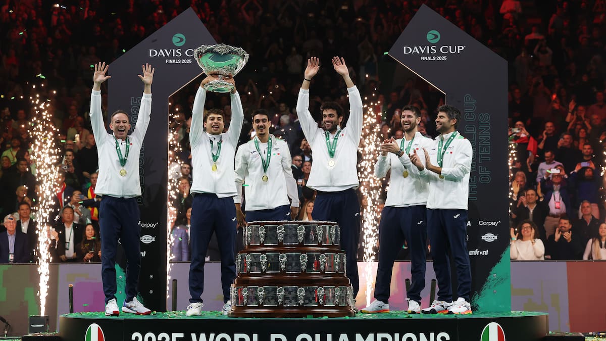 Italia se hace con la Copa Davis tras derrotar a España en la final con las victorias de Berrettini y Cobolli