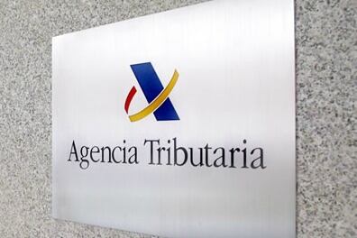 Cartel de la Agencia Tributaria