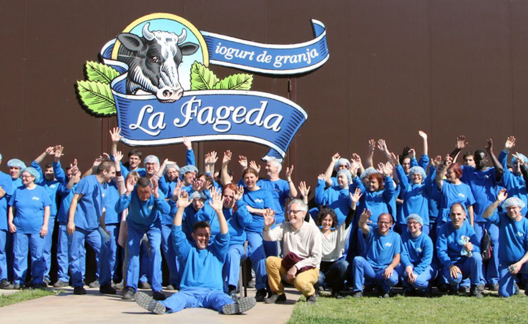 La plantilla de la Fageda