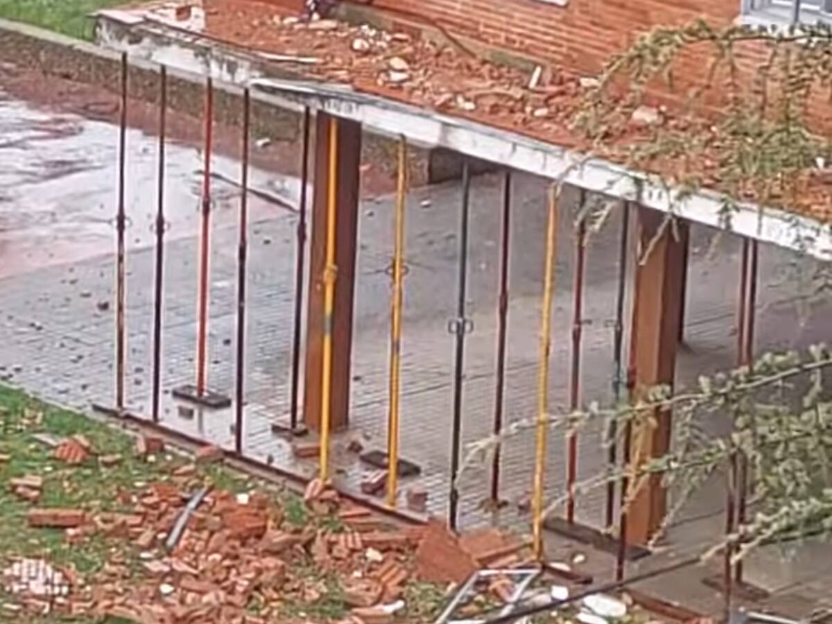 Los nuevos desprendimientos en la fachada de la calle Padilla no conllevan daños estructurales