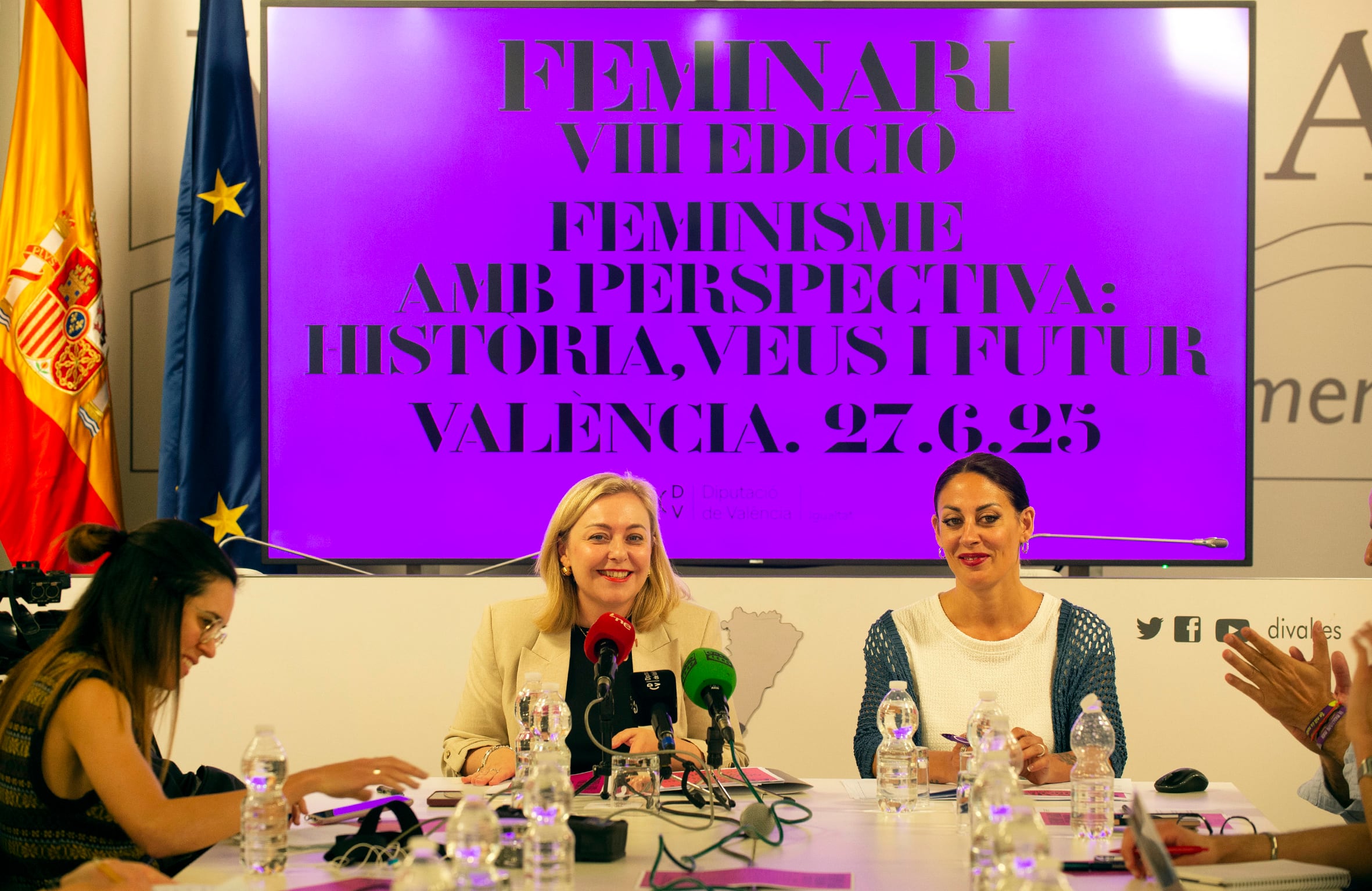 Presentación del VIII Feminario de la Diputació de València