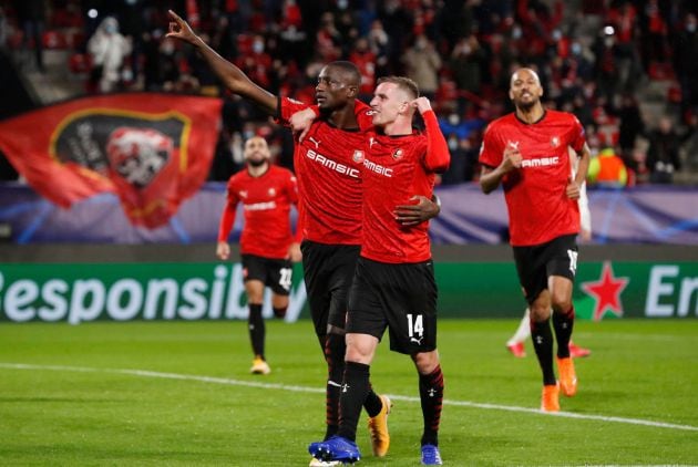 Guirassy marca con el Stade Rennes ante el Krasnodar en Champions