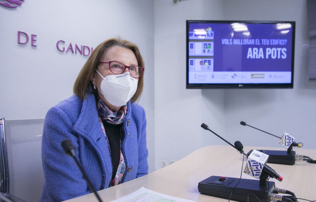 Amparo Vitoria, concejal de Vivienda de Gandia
