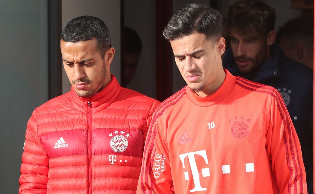 Thiago Alcántara y Philippe Coutinho