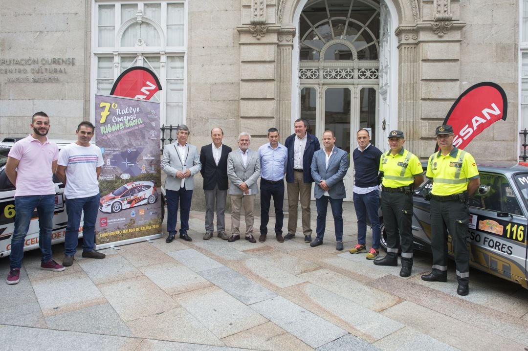 Presentación da sétima edición do Rallye Ourense-Ribeira Sacra, proba que se disputará os días, 21 e 22 de setembro.