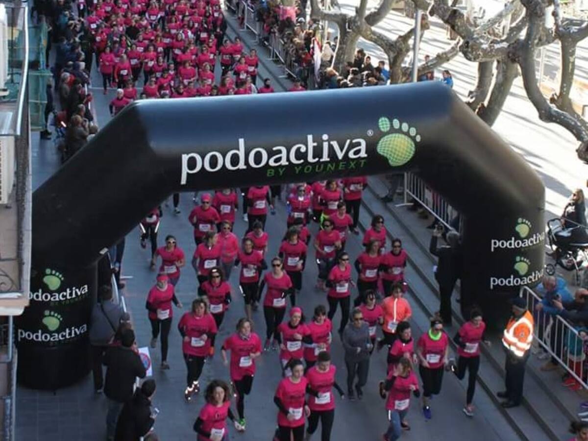 Todo preparado en Barbastro para la carrera de la mujer