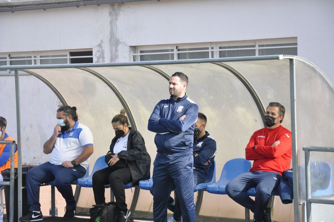 Juanjo Durán, entrenador del Jerez Industrial 