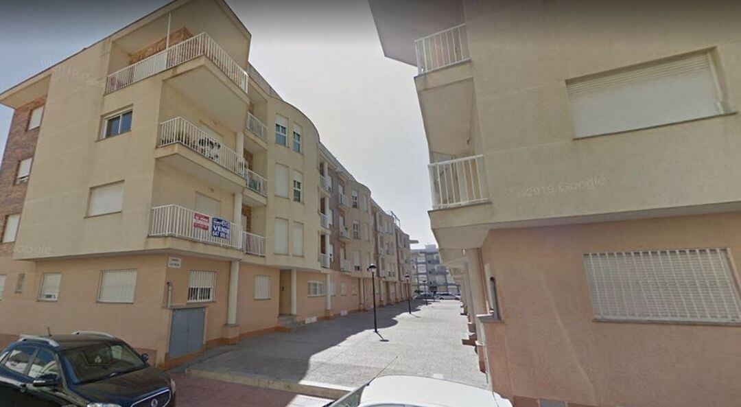 Calle La Vela en el municipio de Piles