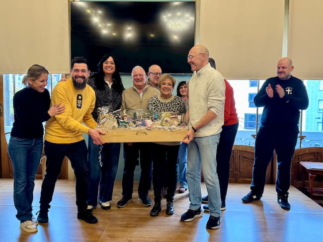 Premiados y autoridades