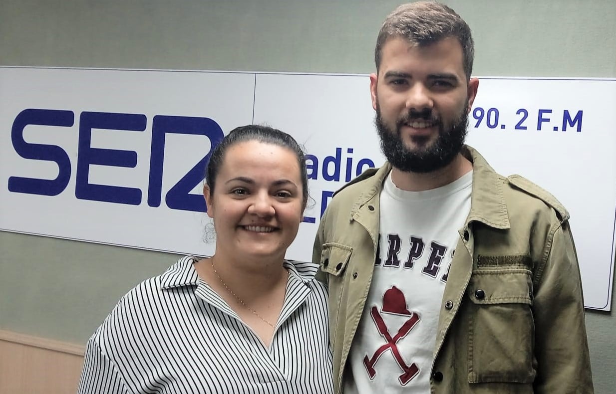 Raquel y Aroca en Radio Elda SER