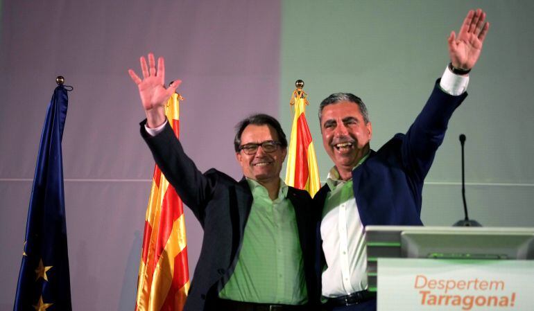 Abelló i Mas al míting final a Tarragona.