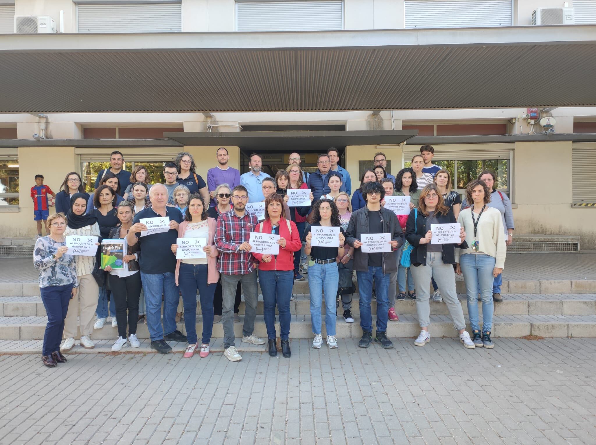 Protesta del profesorado