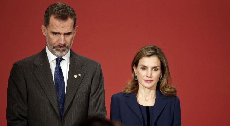 Los Reyes, en su última visita a la Comunitat Valenciana durante la entraga de los Premios Rey Jaume I