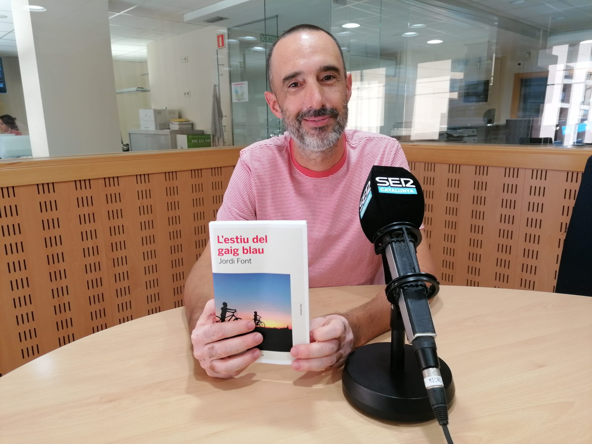 Jordi Font, autor de "L'estiu del gaig blau"