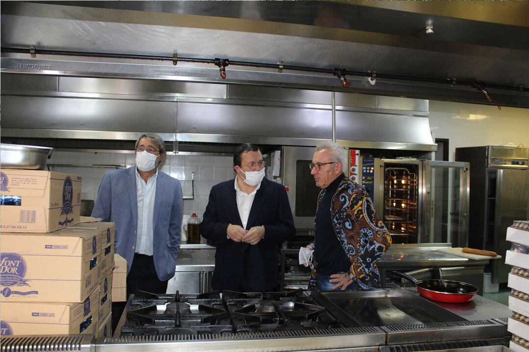 Empresarios impulsores de la iniciativa solidaria