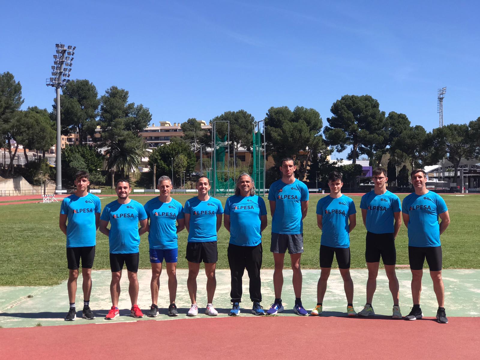 Atletas del CA Gandia Alpesa