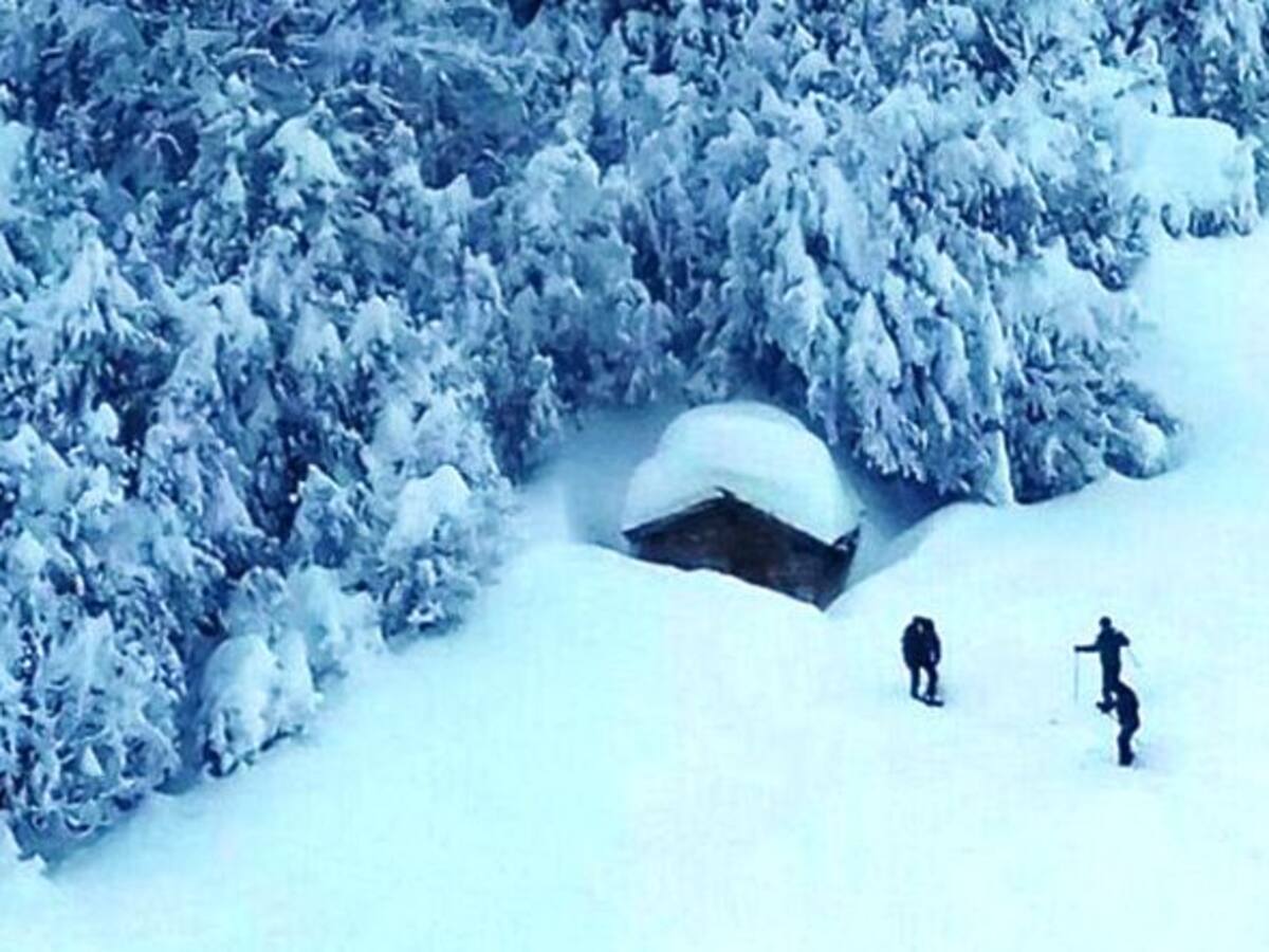 Sube a cuidar el ganado y se queda atrapado una semana por la nieve, en Quirós