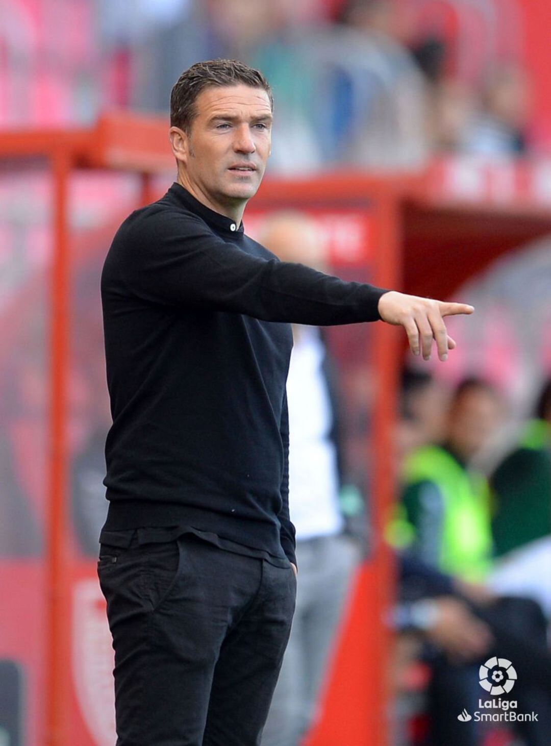 Luis Carrión, durante el partido ante el Elche el pasado sábado.