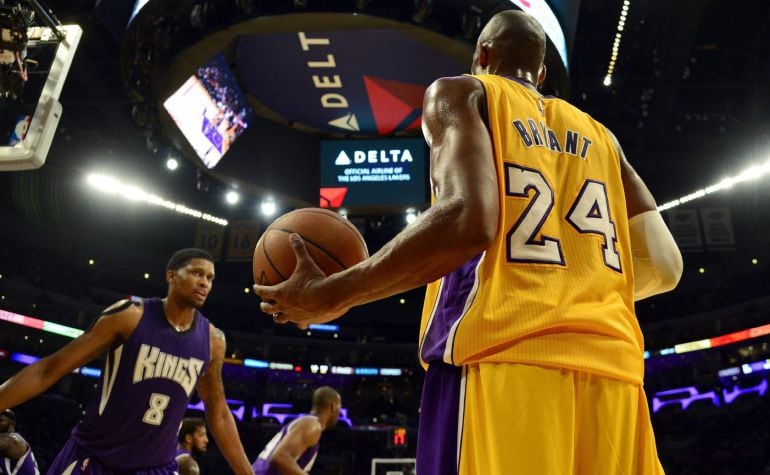 El jugador de los Lakers, en un encuentro ante los Kings de Sacramento.