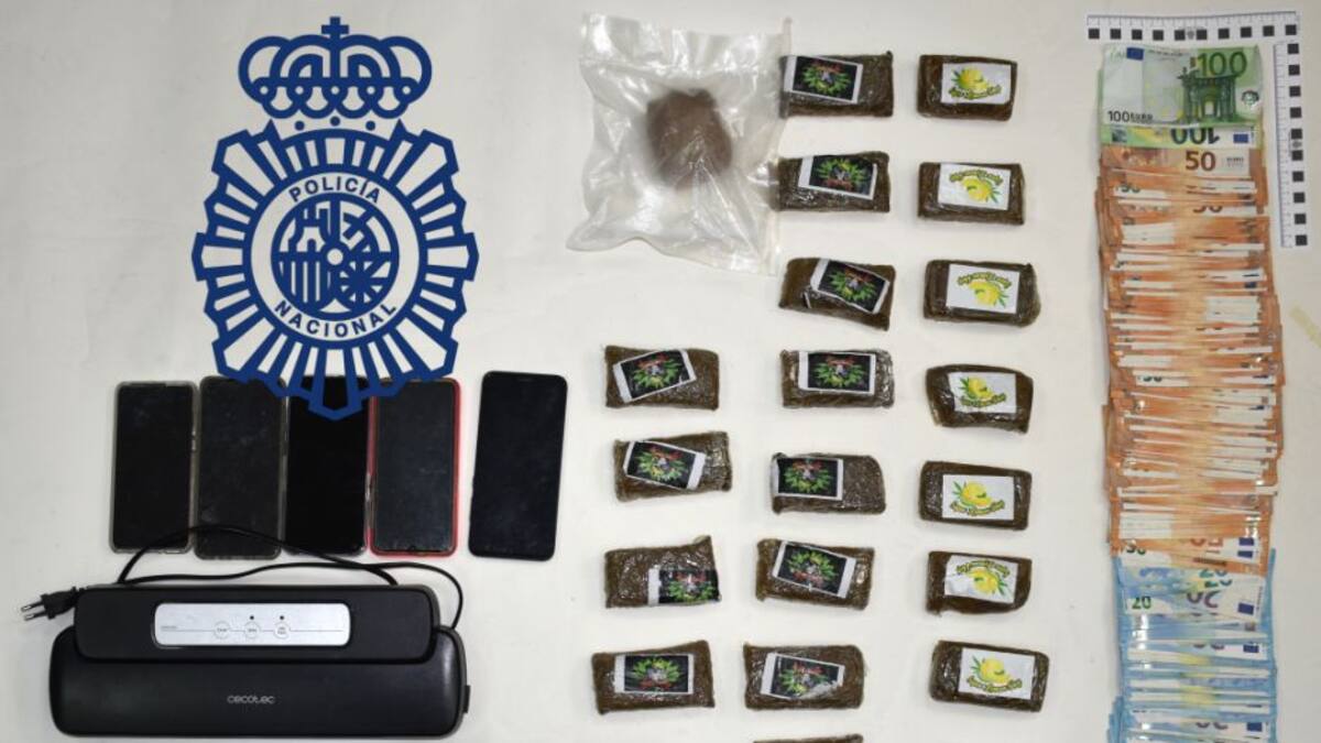 22 detenidos tras una operación contra la droga desarrollada entre Ferrol y Andalucía