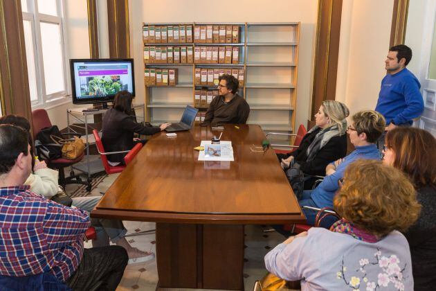 Presentación de la nueva web