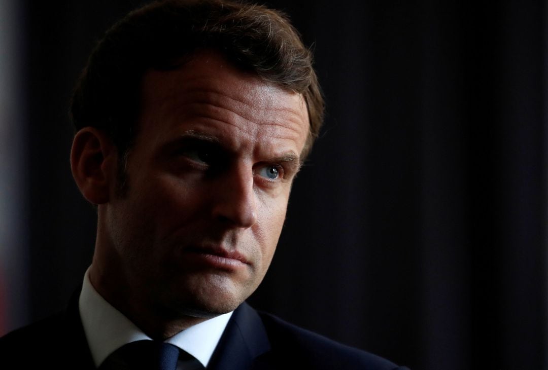 Imagen de archivo del presidente francés Emmanuel Macron