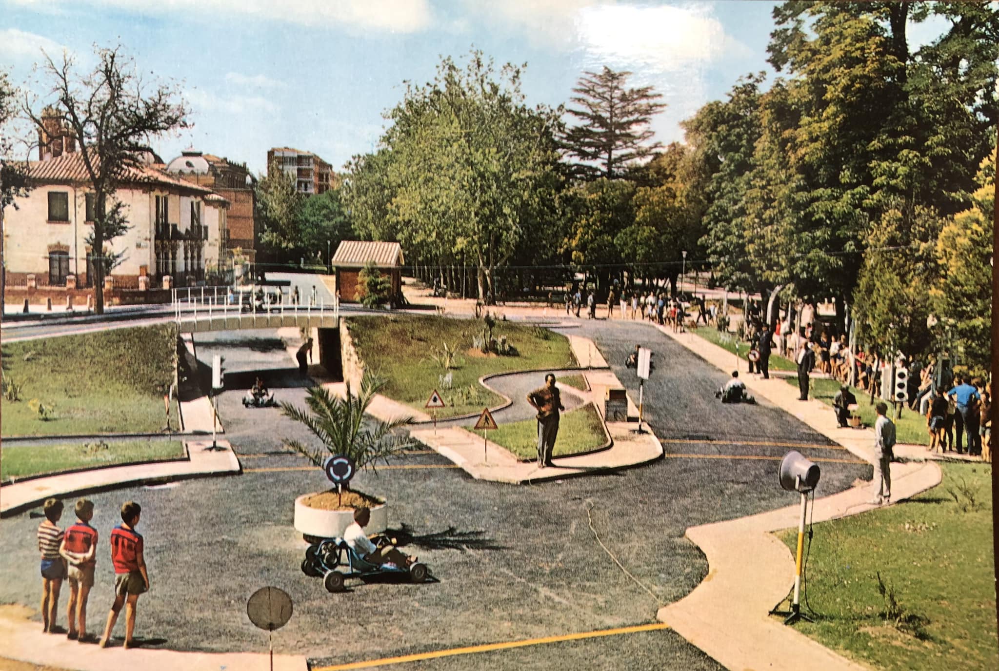 Circuito de educación vial que existió en Palencia