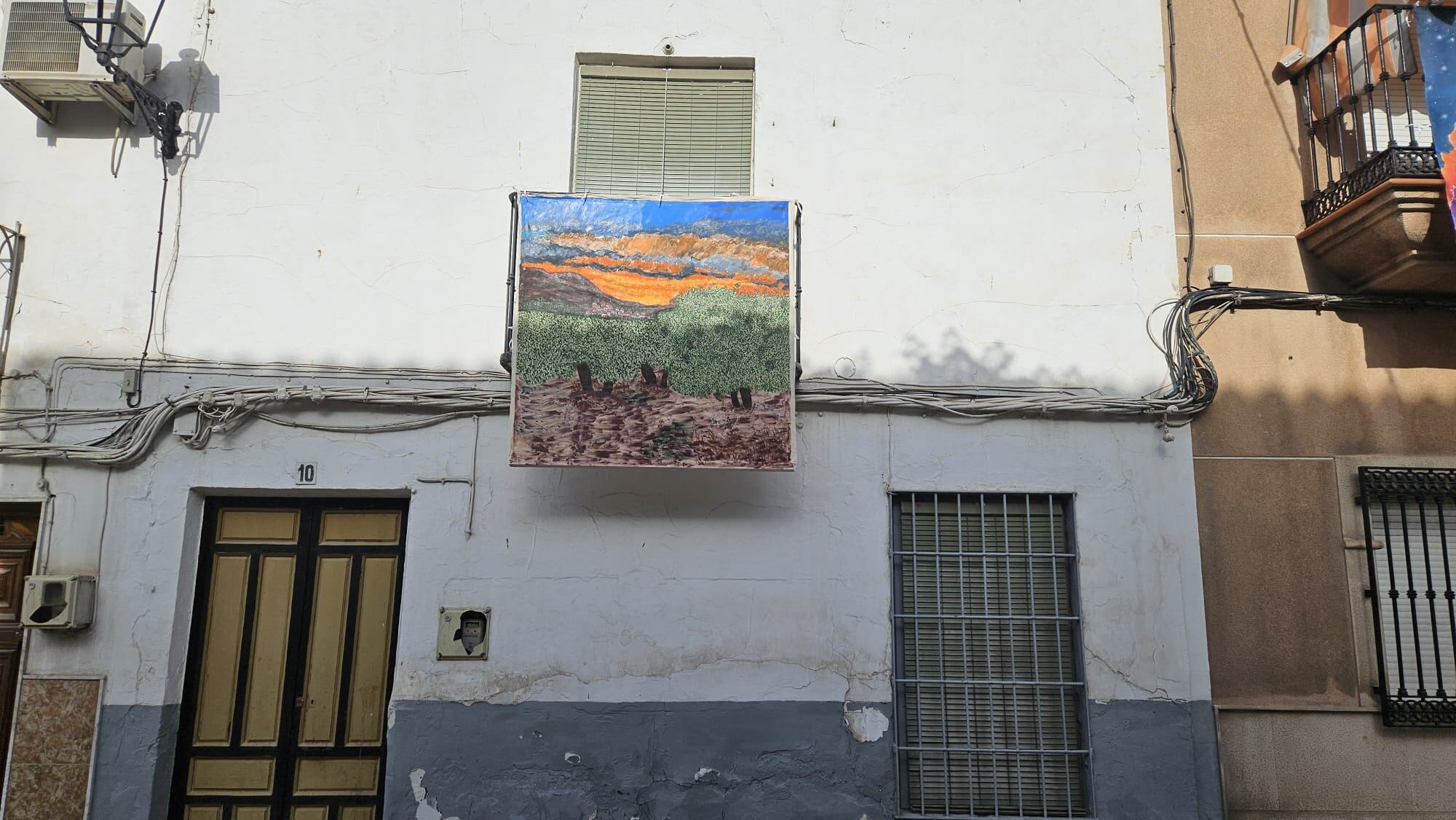 Obra de Vicente Padial y Maricarmen Sánchez, en la calle Los Molinos