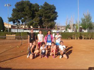 Jugadoras del torneo de promoción del Club de Campo de Elda