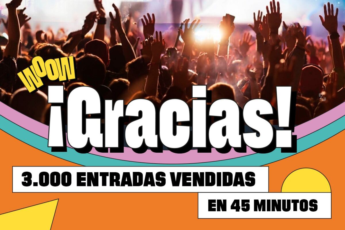 Imagen de las entradas vendidas en el I Toledo Beat Festival