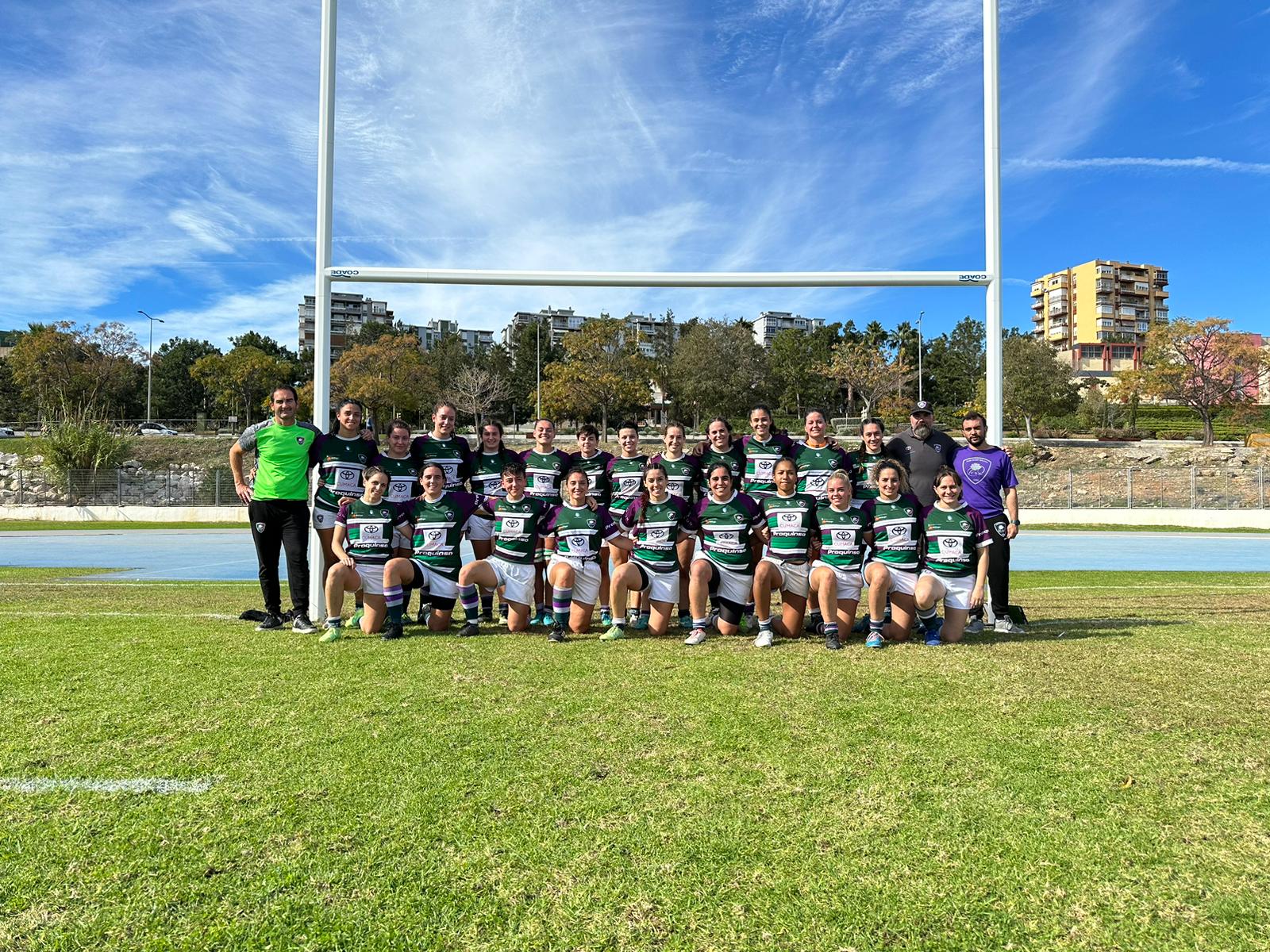 El Club Rugby Málaga femenino Campeón de Andalucía