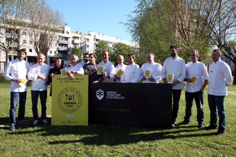 Col·lectiu de cuiners "Girona, territori d'estrelles"