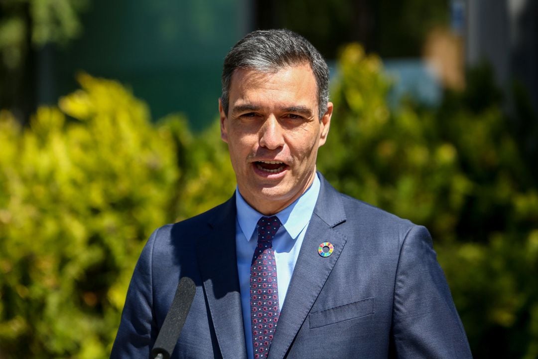 El secretario general del PSOE y presidente del Gobierno, Pedro Sánchez