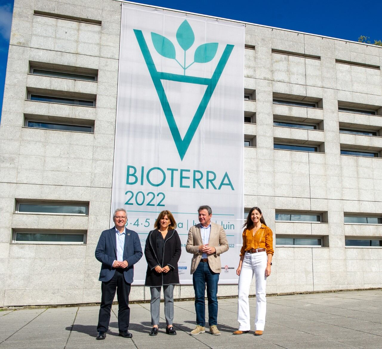 Los asistentes a la presentación de Bioterra esta mañana / Foto: Ficoba