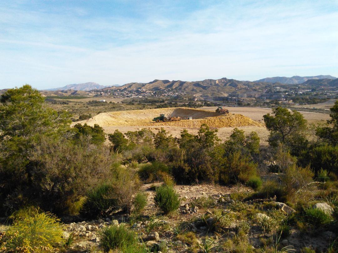 Terreno roturado