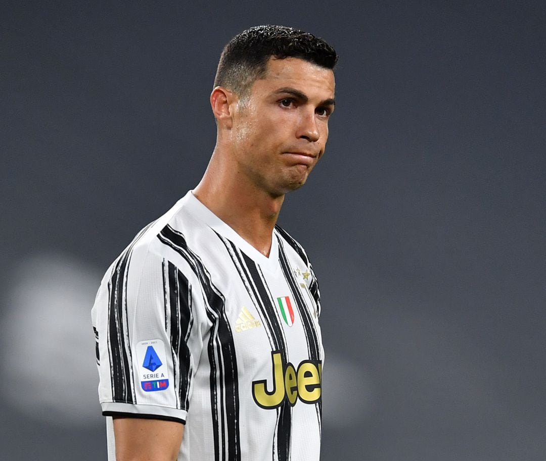 Cristiano Ronaldo, durante un partido con la Juventus