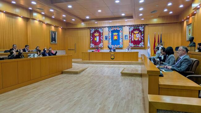 Pleno municipal de Talavera de la Reina