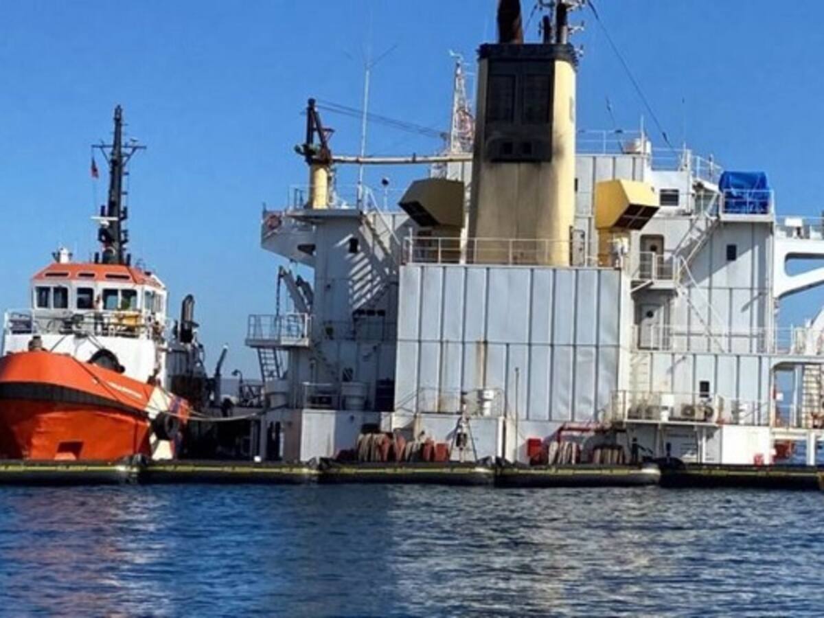 Gibraltar dice que 'no queda ningún tipo de combustible' a bordo del OS35