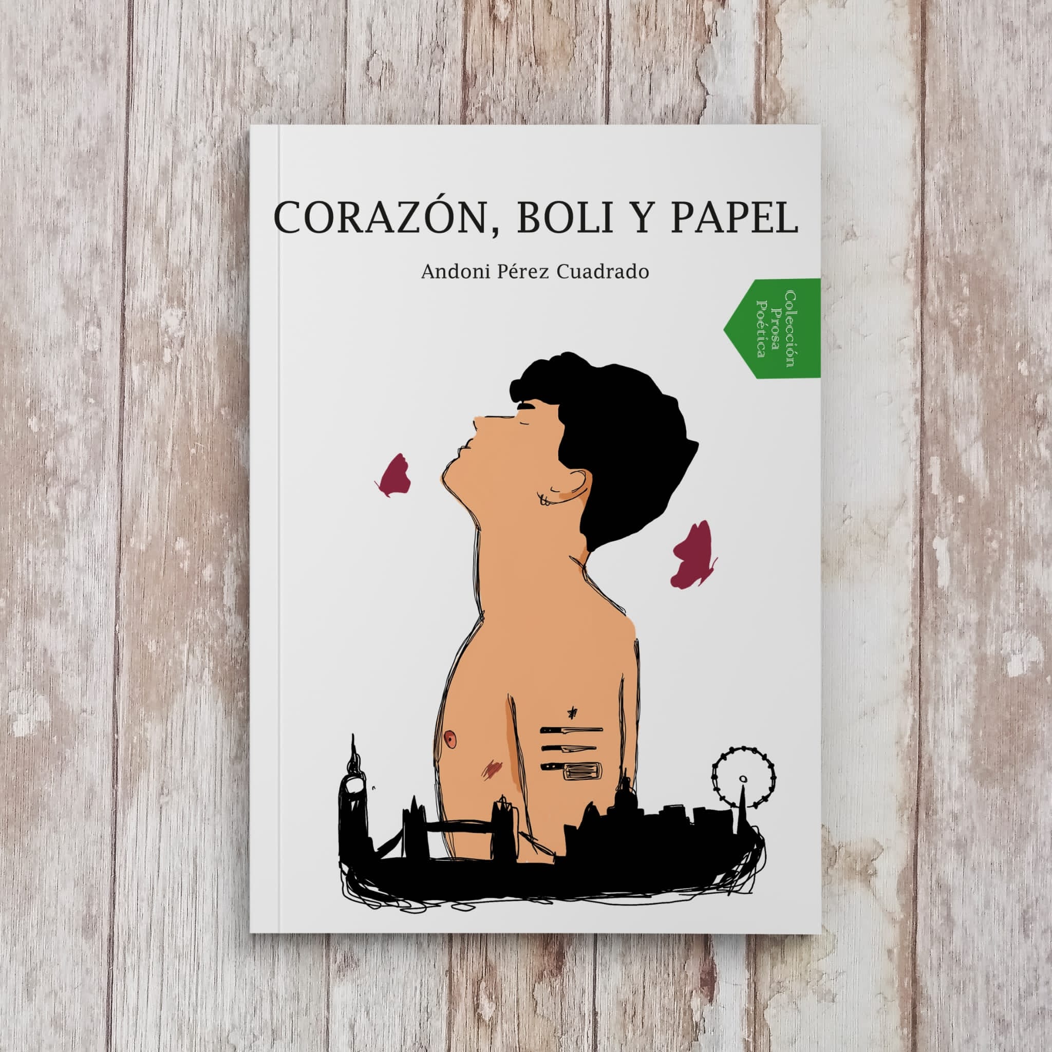 Cubierta del libro de Andoni Pérez, que se publicará en unos días