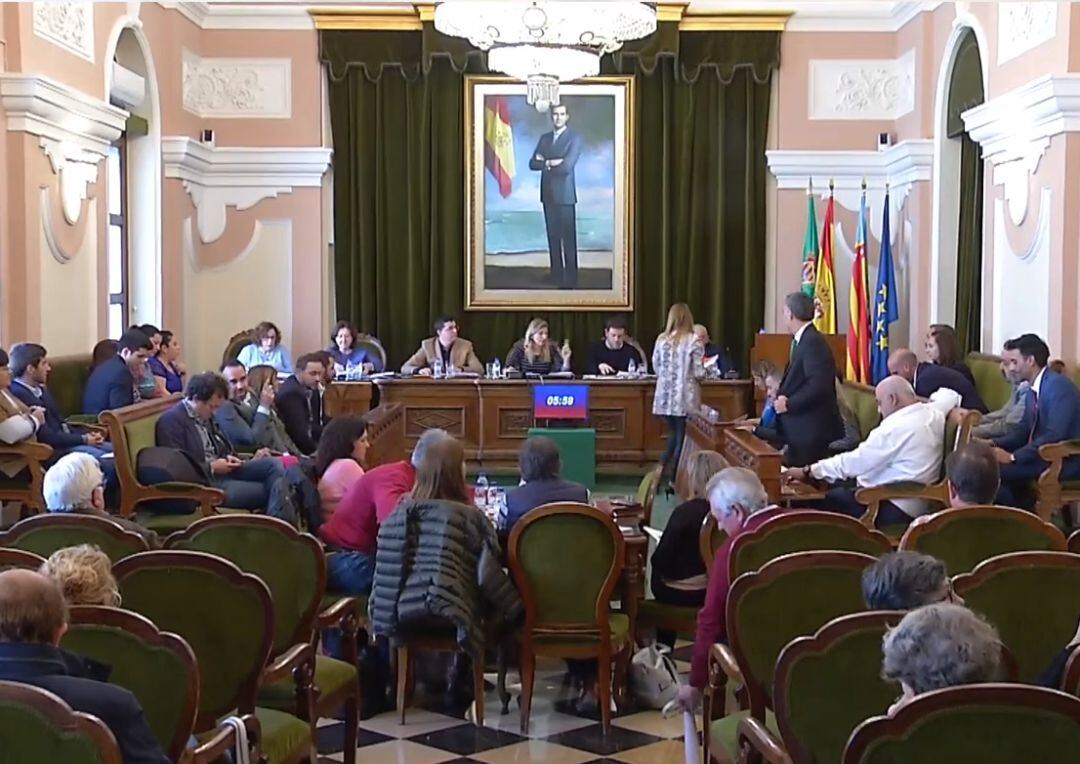Pleno del Ayuntamiento de Castelló