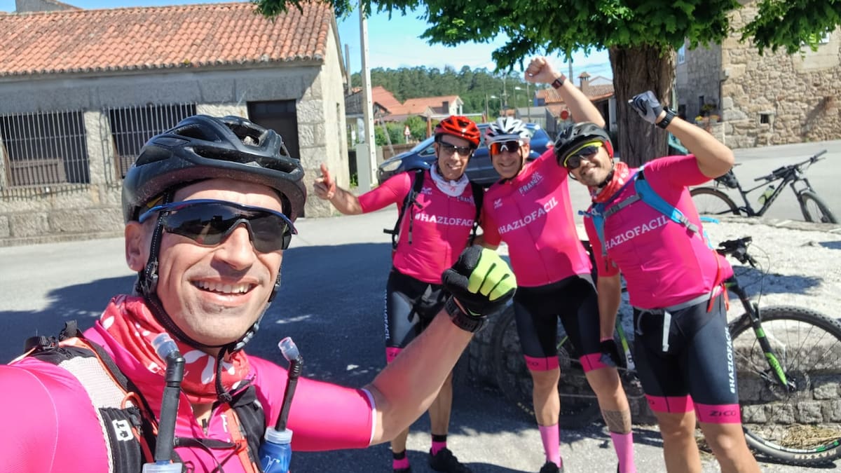 Una vuelta a Galicia en cuatro días por los donantes de médula