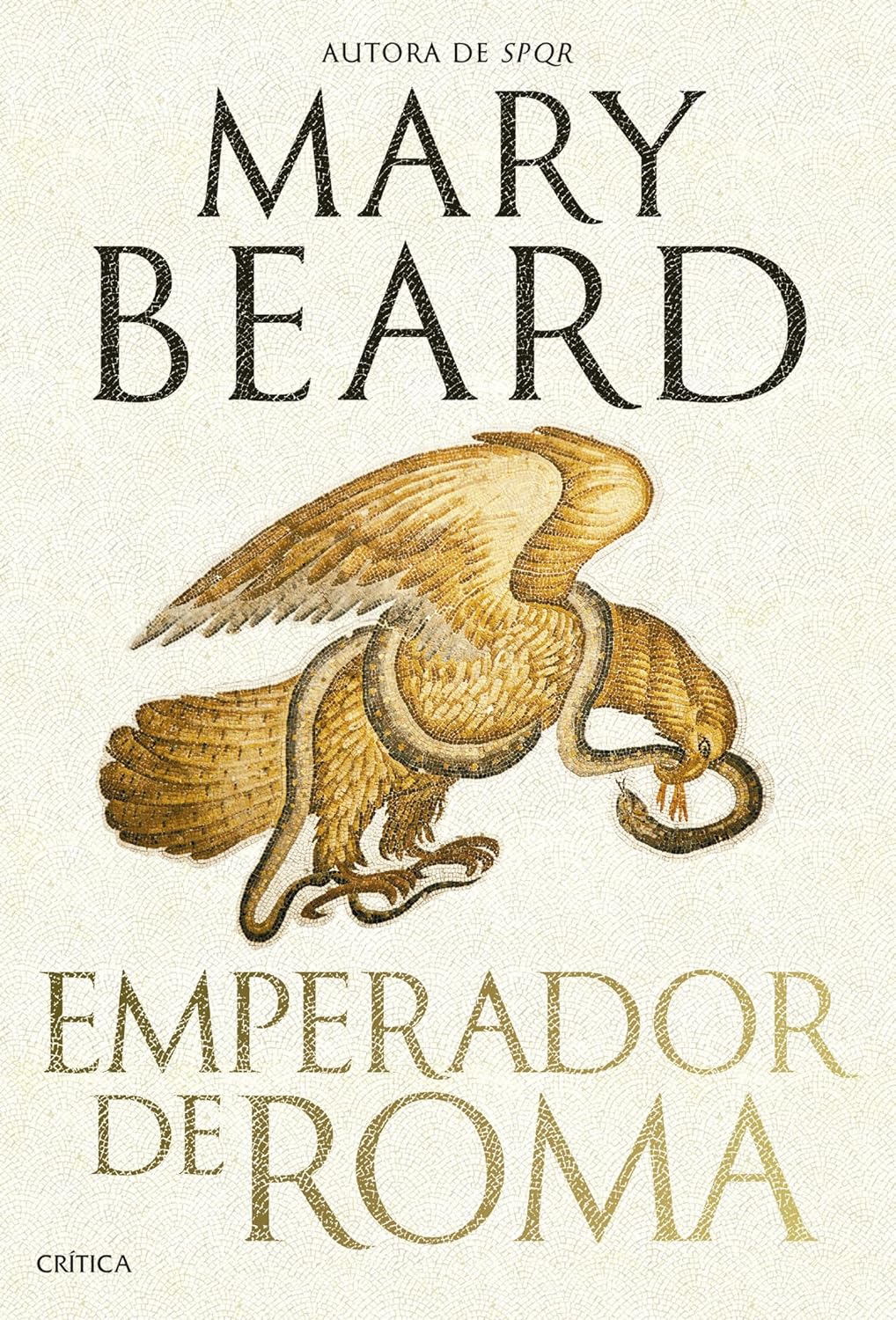 Cubierta de &#039;Emperador de Roma&#039;, de Mary Beard