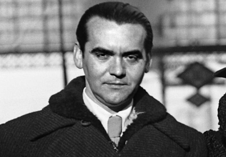 El poeta granadino Federico García Lorca.